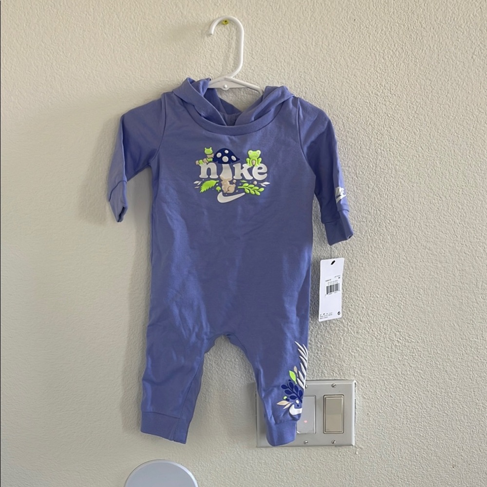 Nike Purple Footies One Piece